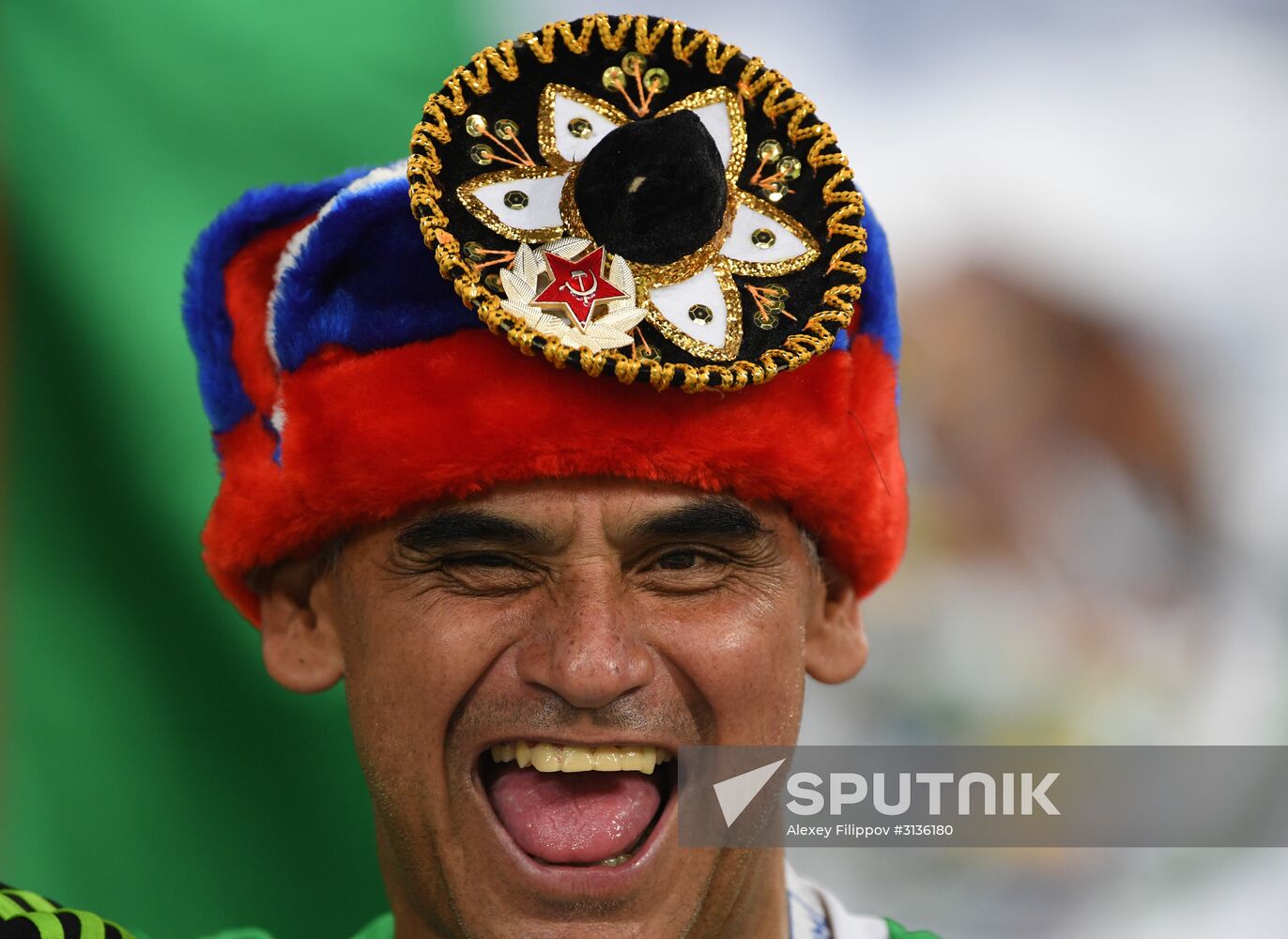 Football. 2017 FIFA Confederations Cup. Mexico vs. New Zealand