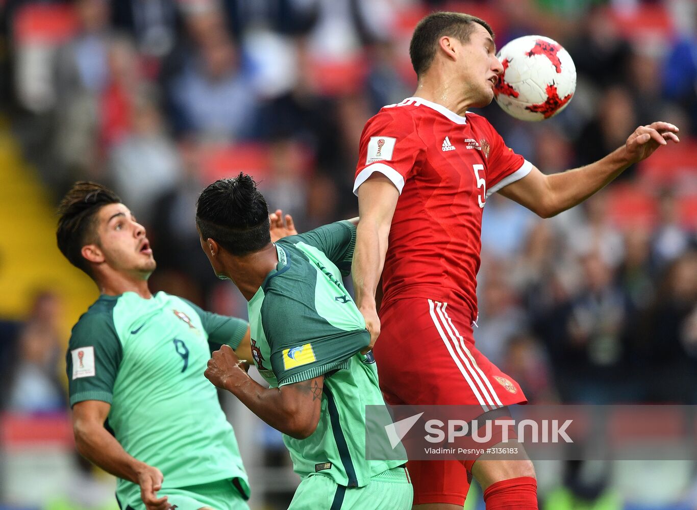 Football. 2017 FIFA Confederations Cup. Russia vs. Portugal