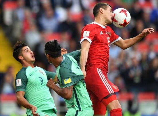 Football. 2017 FIFA Confederations Cup. Russia vs. Portugal