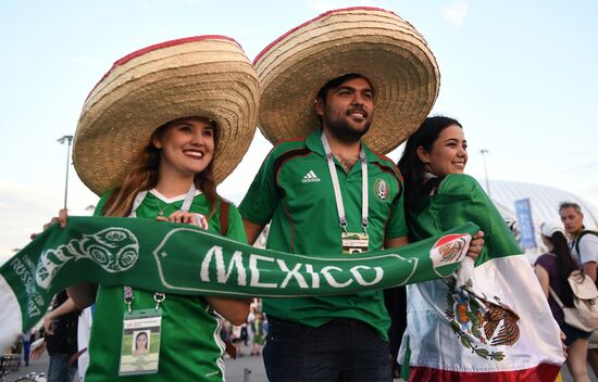 Football. 2017 FIFA Confederations Cup. Mexico vs. New Zealand