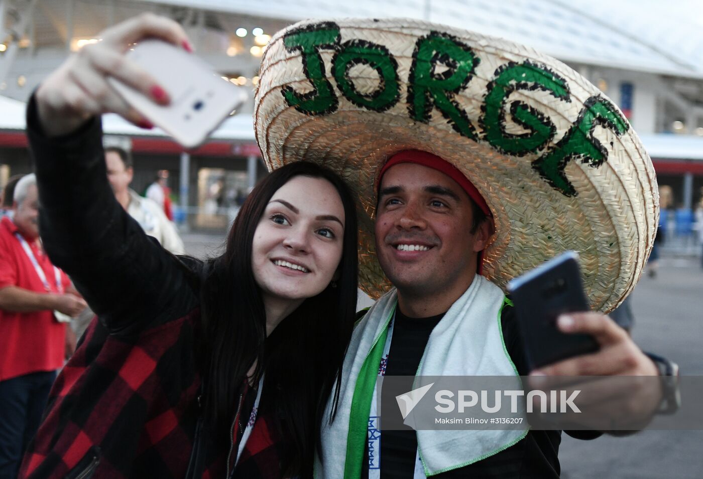 Football. 2017 FIFA Confederations Cup. Mexico vs. New Zealand