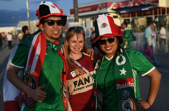 Football. 2017 FIFA Confederations Cup. Mexico vs. New Zealand