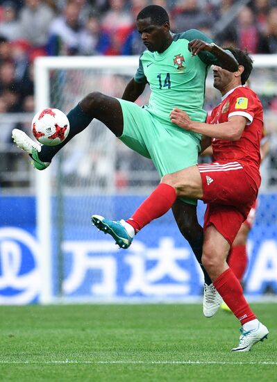 Football. 2017 FIFA Confederations Cup. Russia vs. Portugal