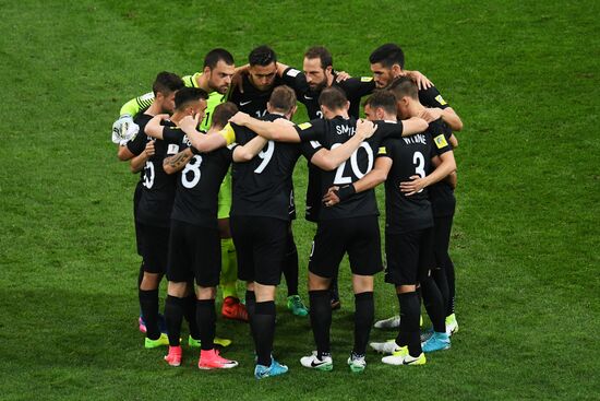 Football. 2017 FIFA Confederations Cup. Mexico vs. New Zealand