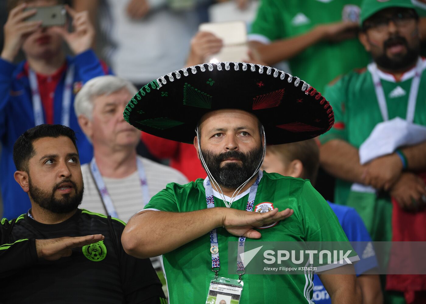 Football. 2017 FIFA Confederations Cup. Mexico vs. New Zealand
