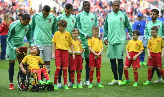 Football. 2017 FIFA Confederations Cup. Russia vs. Portugal