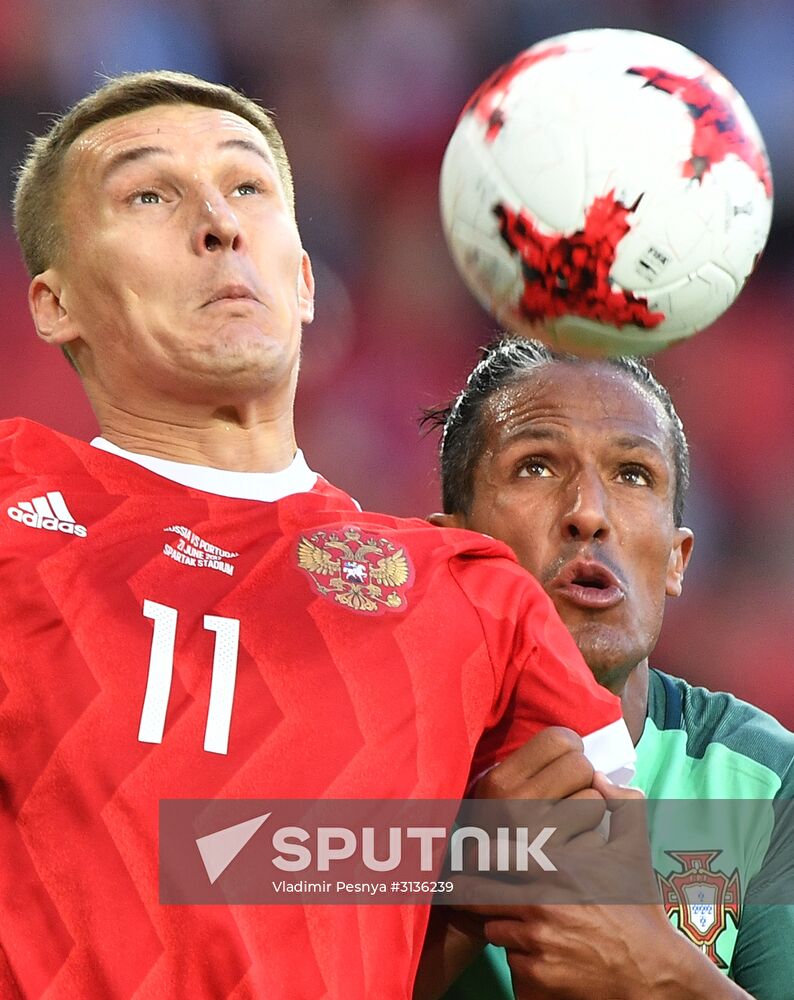 Football. 2017 FIFA Confederations Cup. Russia vs. Portugal