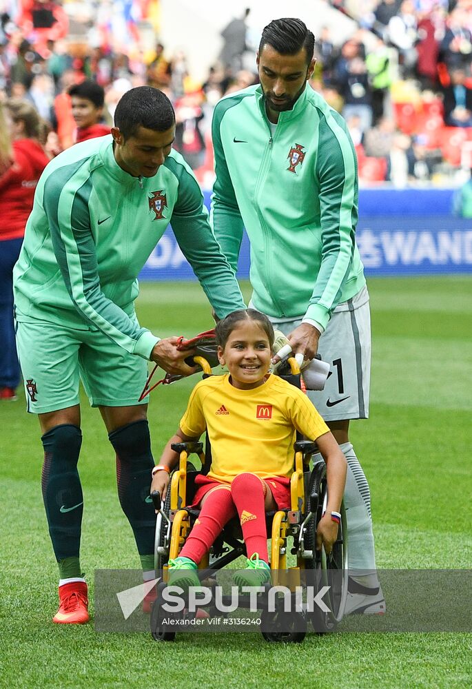 Football. 2017 FIFA Confederations Cup. Russia vs. Portugal