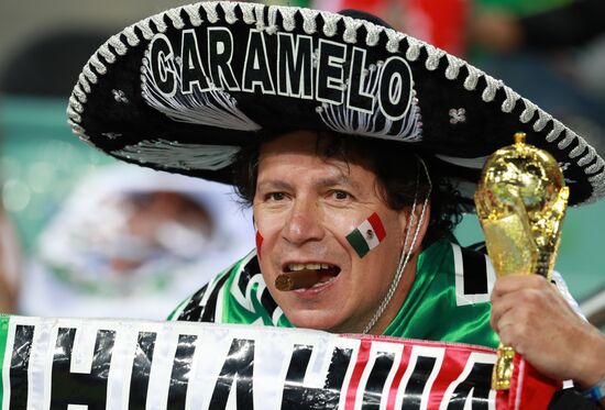 Football. 2017 FIFA Confederations Cup. Mexico vs. New Zealand