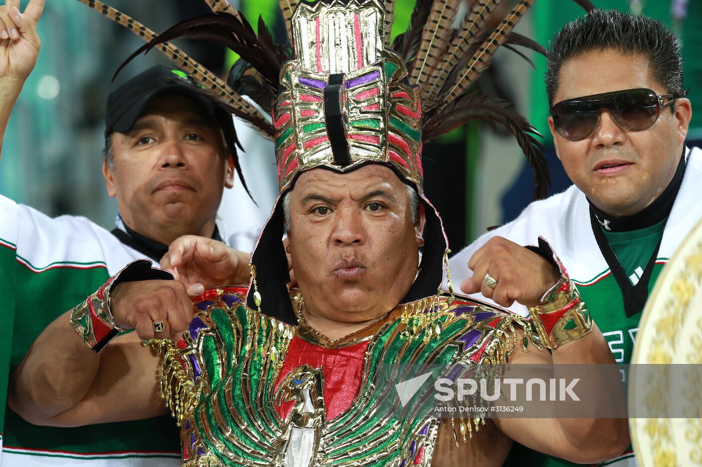 Football. 2017 FIFA Confederations Cup. Mexico vs. New Zealand