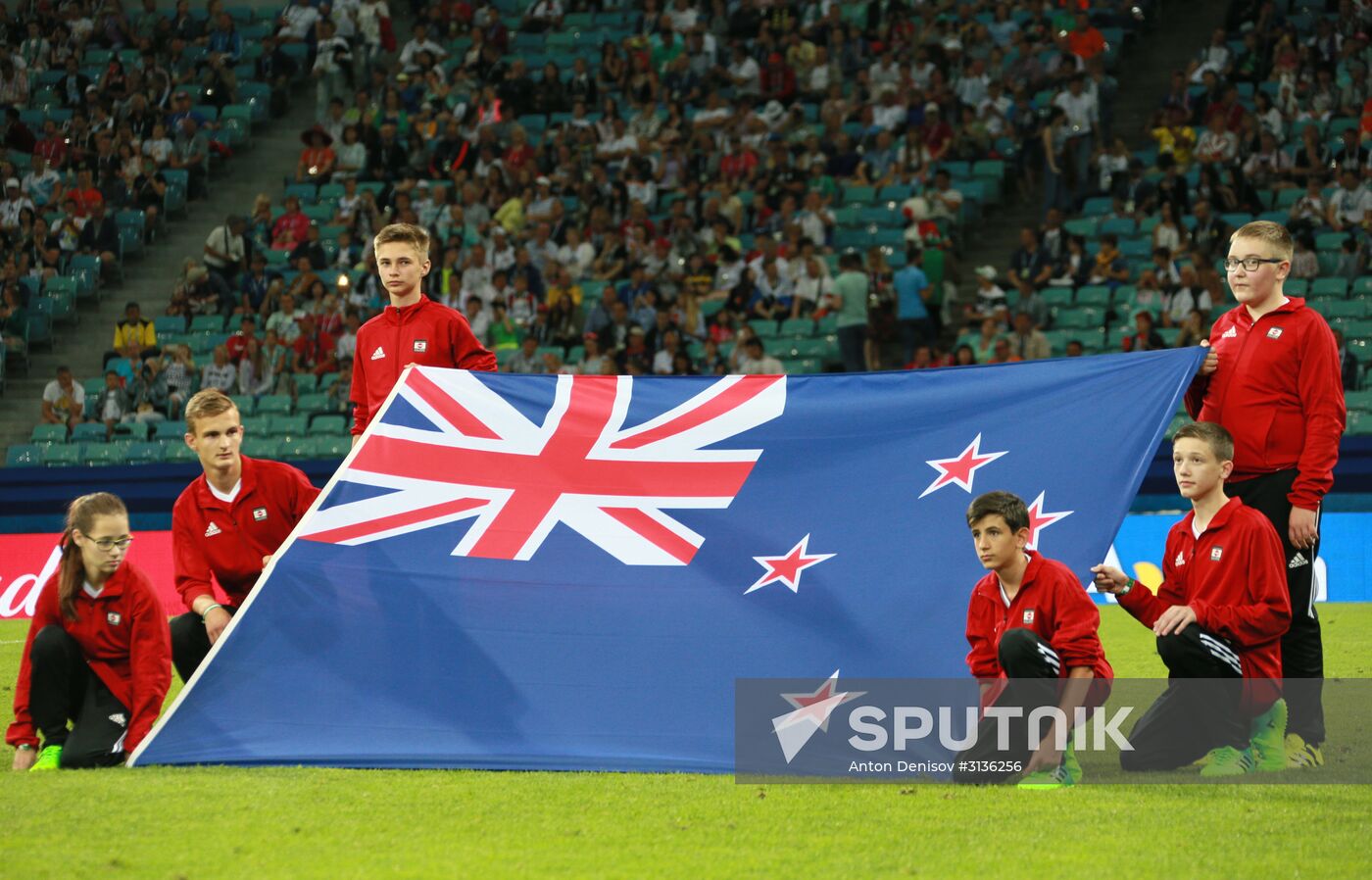 Football. 2017 FIFA Confederations Cup. Mexico vs. New Zealand
