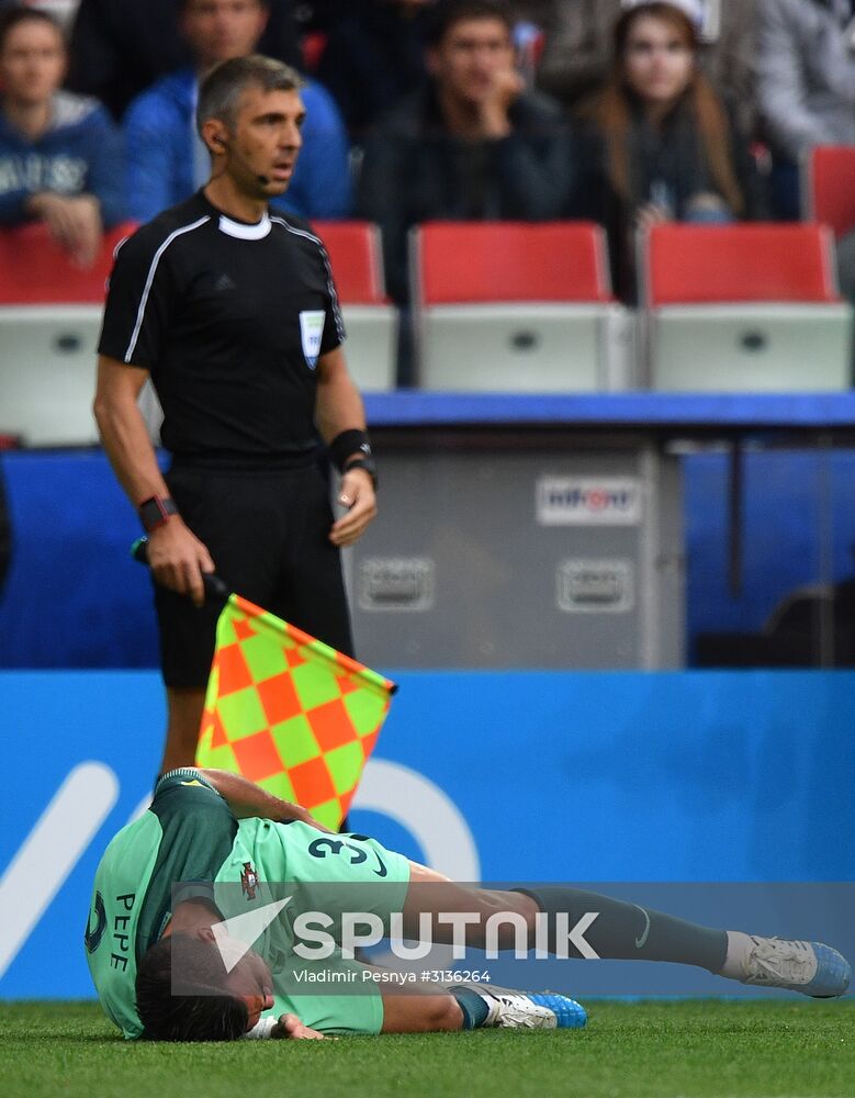 Football. 2017 FIFA Confederations Cup. Russia vs. Portugal