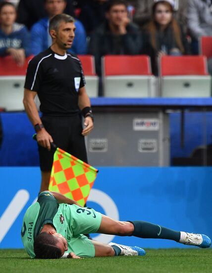 Football. 2017 FIFA Confederations Cup. Russia vs. Portugal