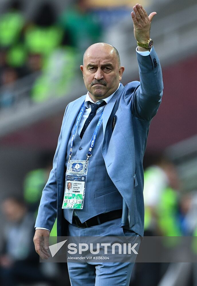 Football. 2017 FIFA Confederations Cup. Russia vs. Portugal