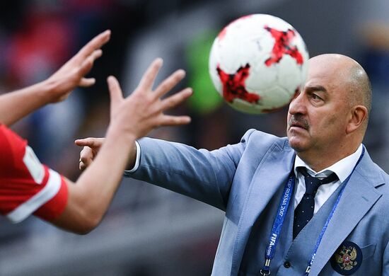 Football. 2017 FIFA Confederations Cup. Russia vs. Portugal