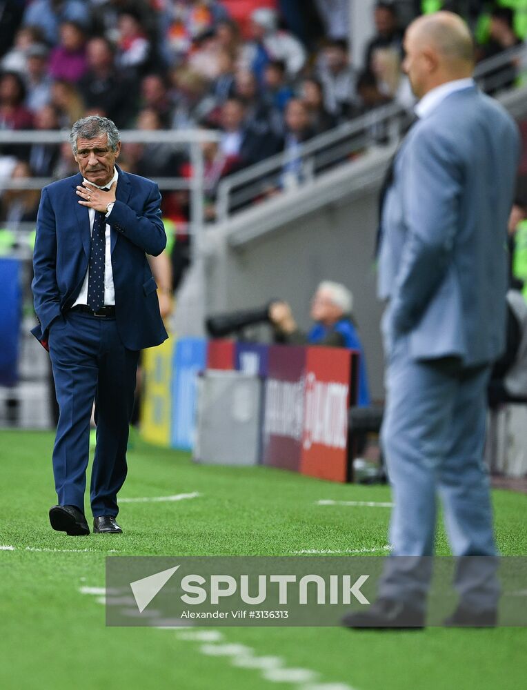 Football. 2017 FIFA Confederations Cup. Russia vs. Portugal