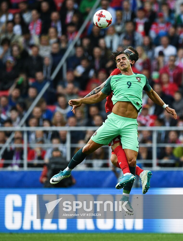 Football. 2017 FIFA Confederations Cup. Russia vs. Portugal