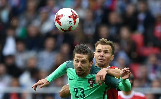Football. 2017 FIFA Confederations Cup. Russia vs. Portugal