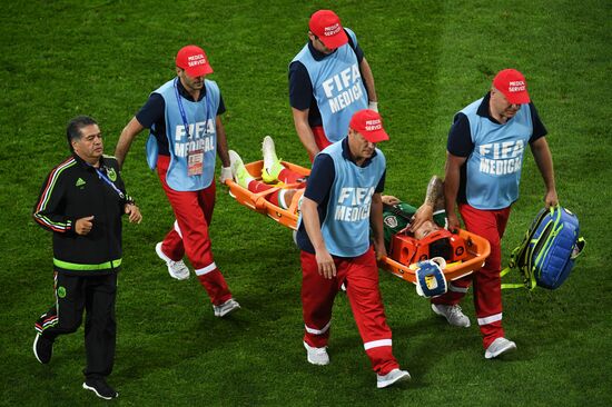 Football. 2017 FIFA Confederations Cup. Mexico vs. New Zealand