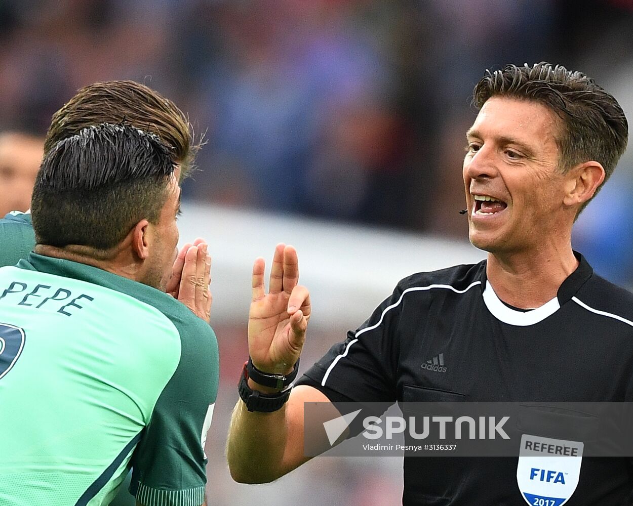 Football. 2017 FIFA Confederations Cup. Russia vs. Portugal