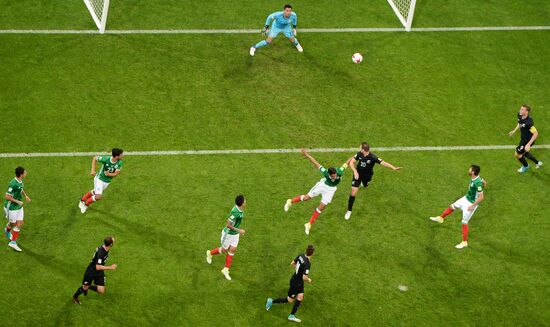 Football. 2017 FIFA Confederations Cup. Mexico vs. New Zealand