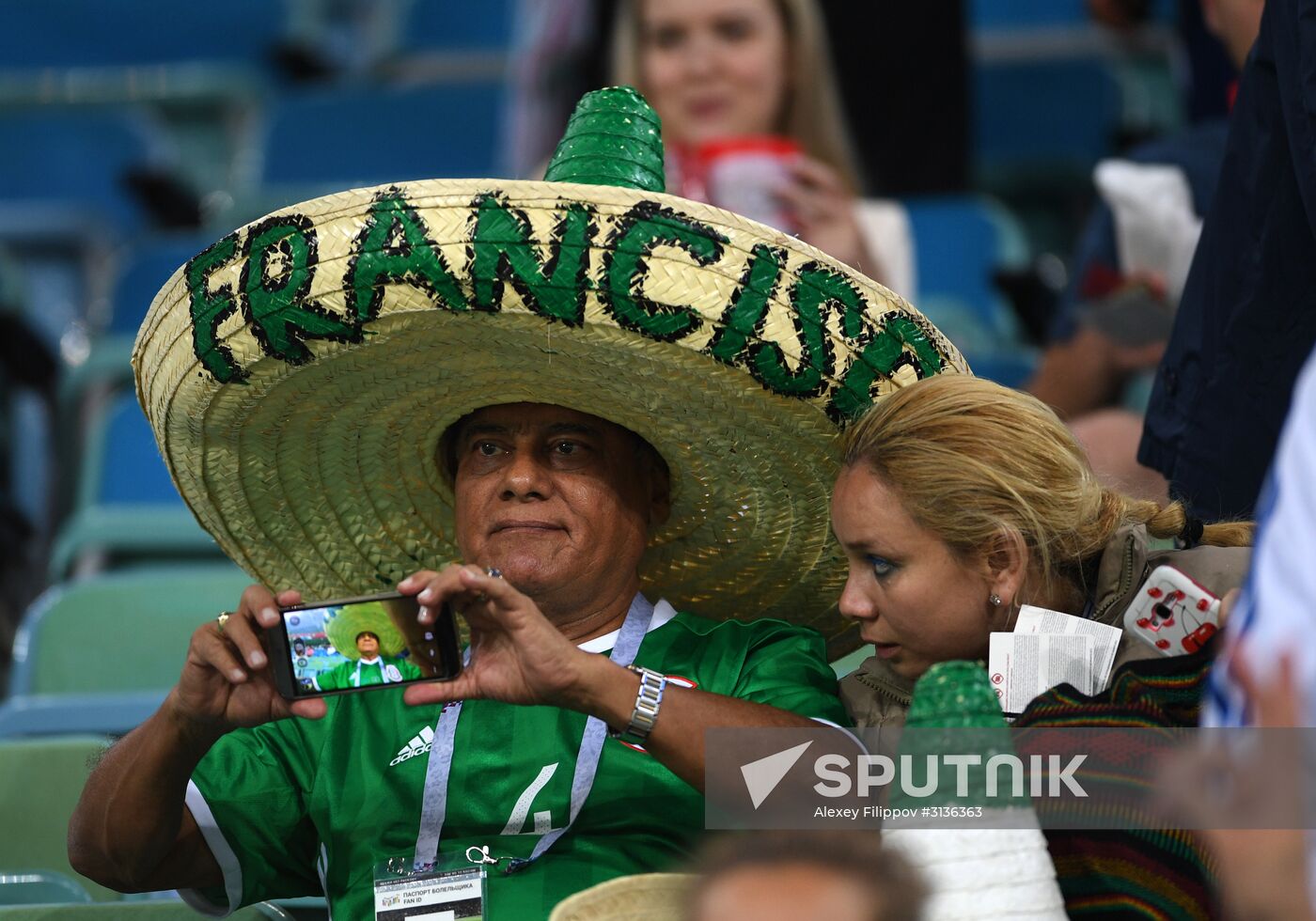 Football. 2017 FIFA Confederations Cup. Mexico vs. New Zealand