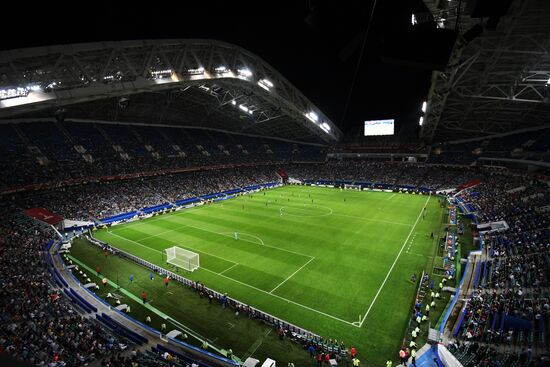 Football. 2017 FIFA Confederations Cup. Mexico vs. New Zealand