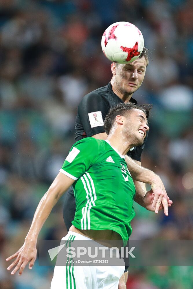 Football. 2017 FIFA Confederations Cup. Mexico vs. New Zealand