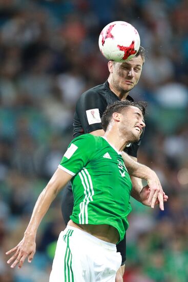 Football. 2017 FIFA Confederations Cup. Mexico vs. New Zealand