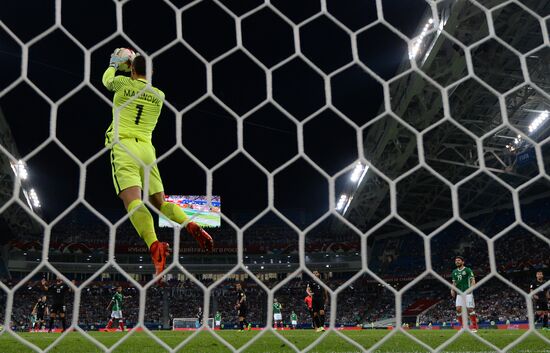 Football. 2017 FIFA Confederations Cup. Mexico vs. New Zealand