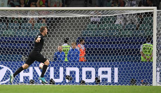Football. 2017 FIFA Confederations Cup. Mexico vs. New Zealand