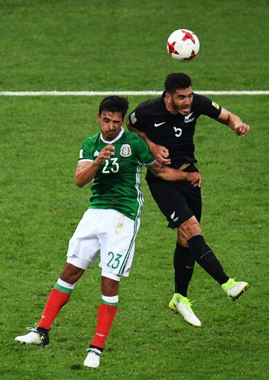 Football. 2017 FIFA Confederations Cup. Mexico vs. New Zealand