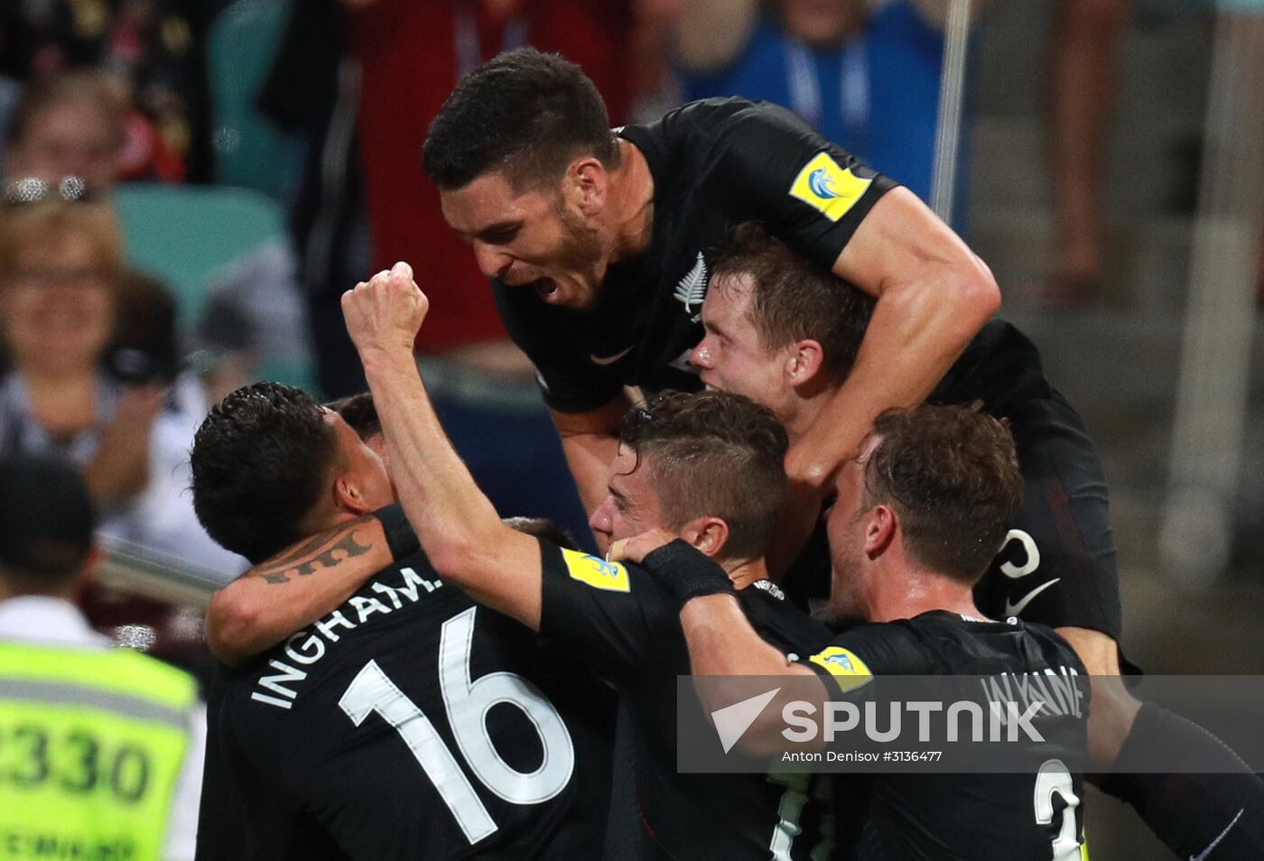 Football. 2017 FIFA Confederations Cup. Mexico vs. New Zealand