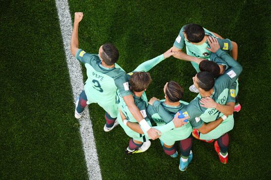 Football. 2017 FIFA Confederations Cup. Russia vs. Portugal