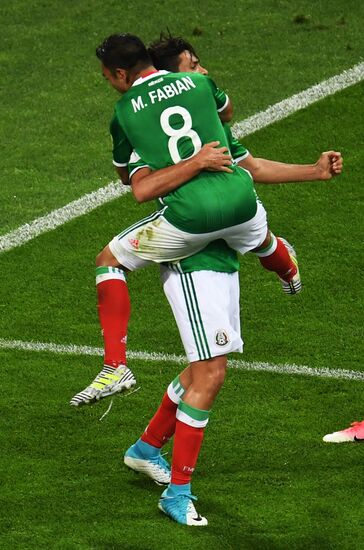 Football. 2017 FIFA Confederations Cup. Mexico vs. New Zealand