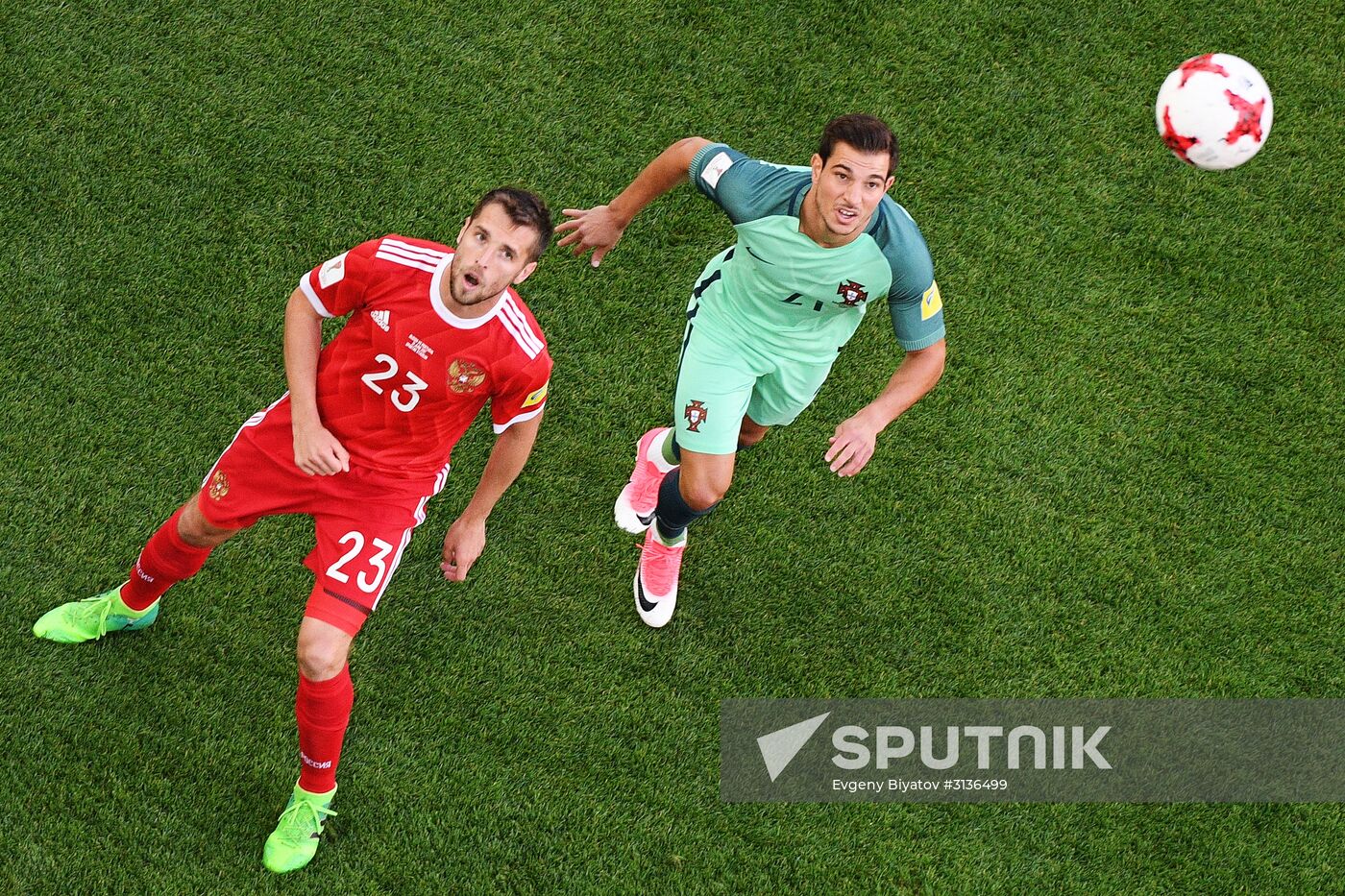 Football. 2017 FIFA Confederations Cup. Russia vs. Portugal