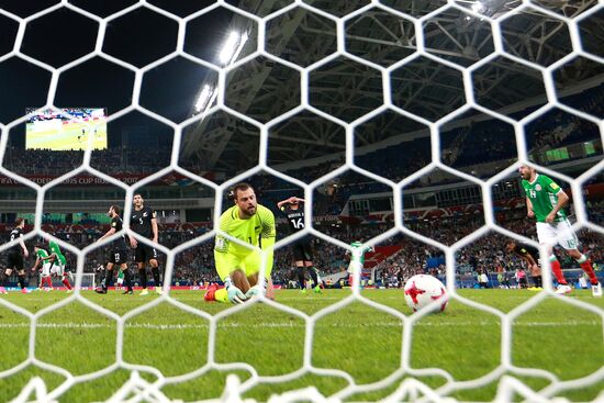 Football. 2017 FIFA Confederations Cup. Mexico vs. New Zealand