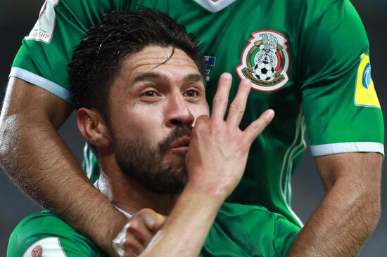Football. 2017 FIFA Confederations Cup. Mexico vs. New Zealand