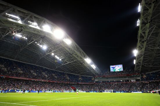 Football. 2017 FIFA Confederations Cup. Mexico vs. New Zealand