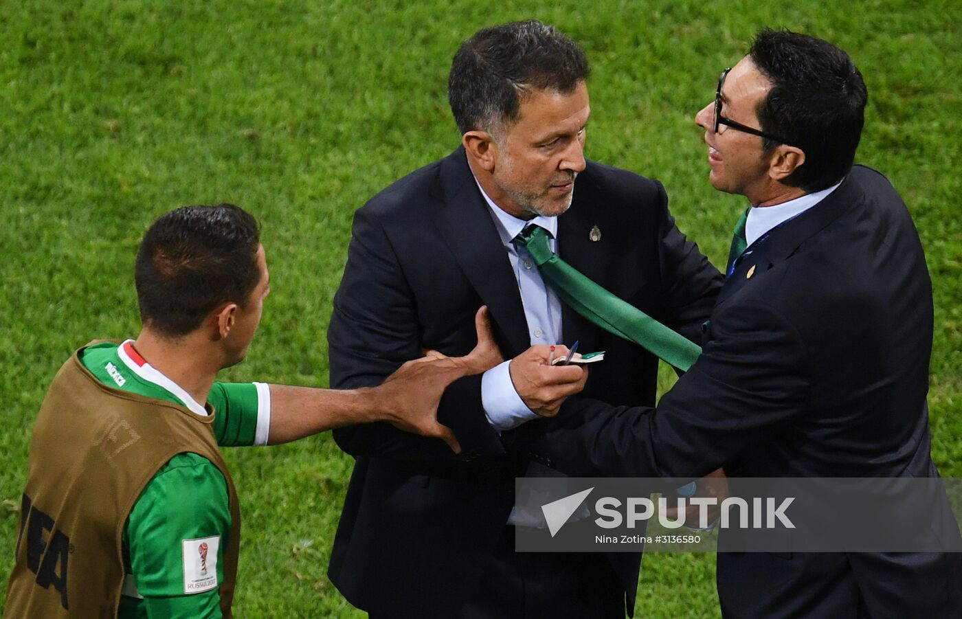 Football. 2017 FIFA Confederations Cup. Mexico vs. New Zealand