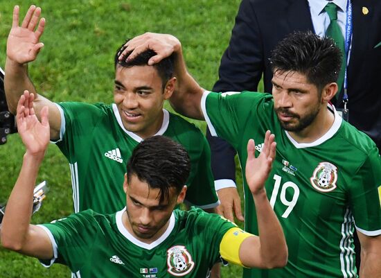 Football. 2017 FIFA Confederations Cup. Mexico vs. New Zealand