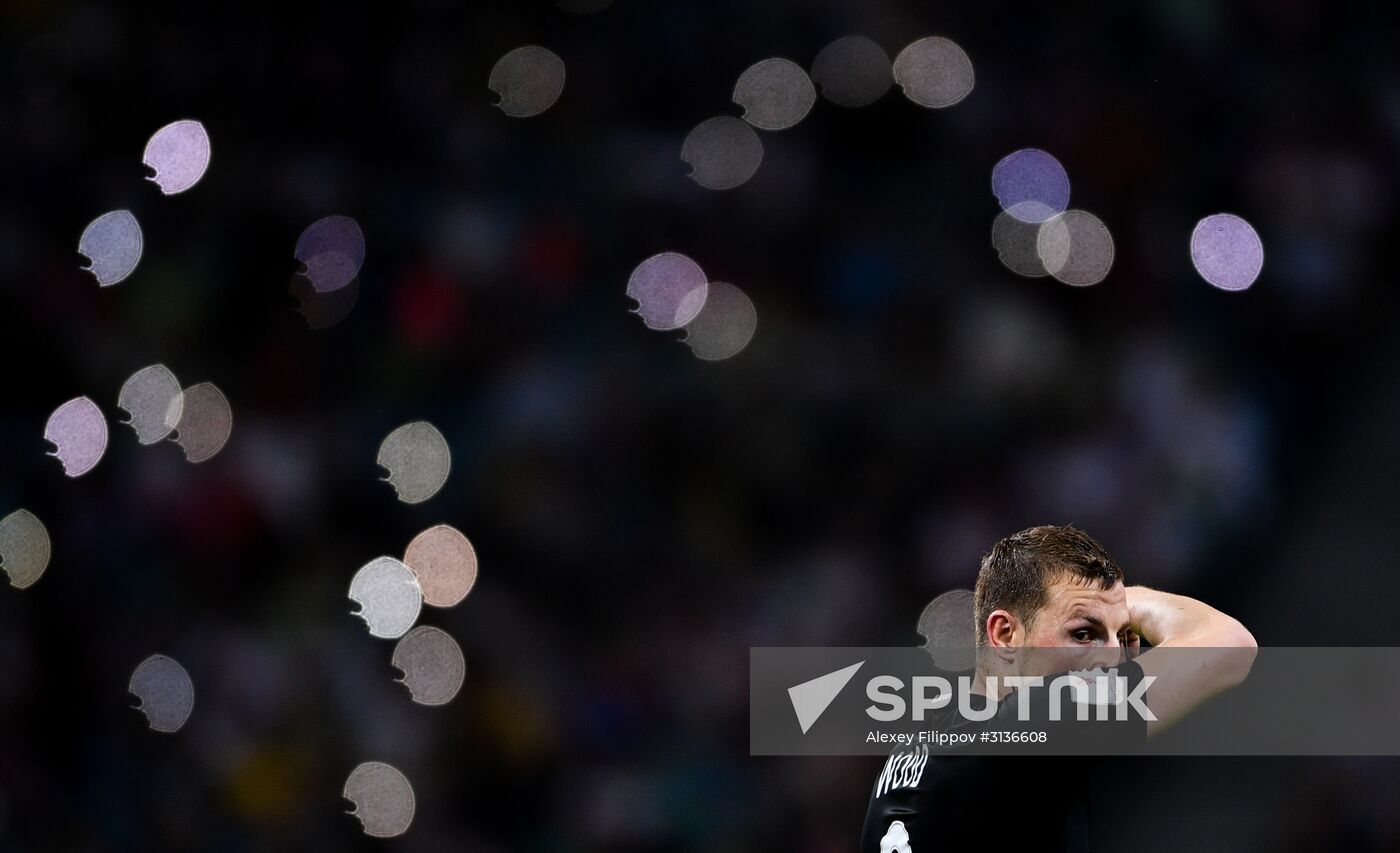 Football. 2017 FIFA Confederations Cup. Mexico vs. New Zealand