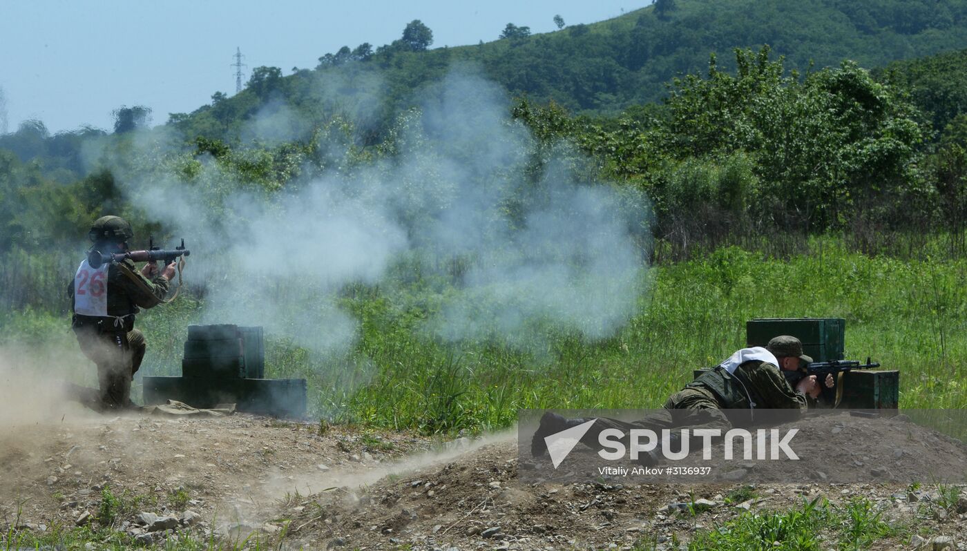 Seaborne Assault 2017 in Primorye Territory