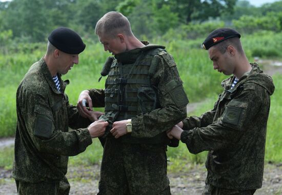 Seaborne Assault 2017 in Primorye Territory