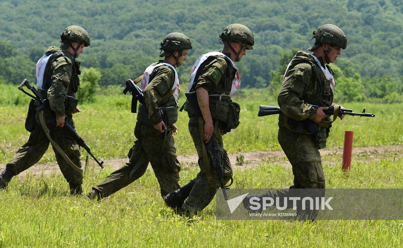 Seaborne Assault 2017 in Primorye Territory