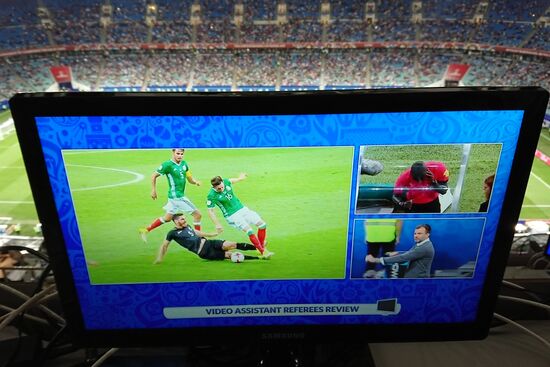 Football. 2017 FIFA Confederations Cup. Mexico vs. New Zealand