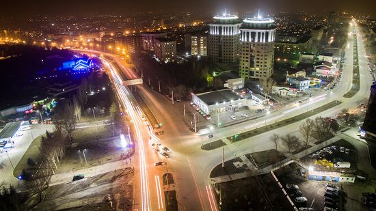 Bishkek at night