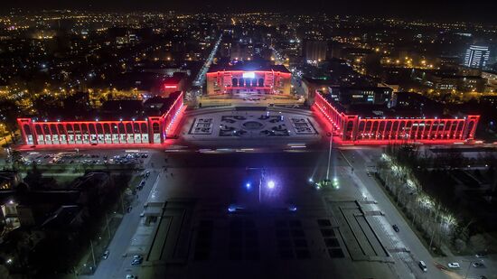 Bishkek at night