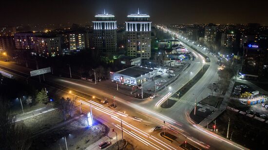 Bishkek at night