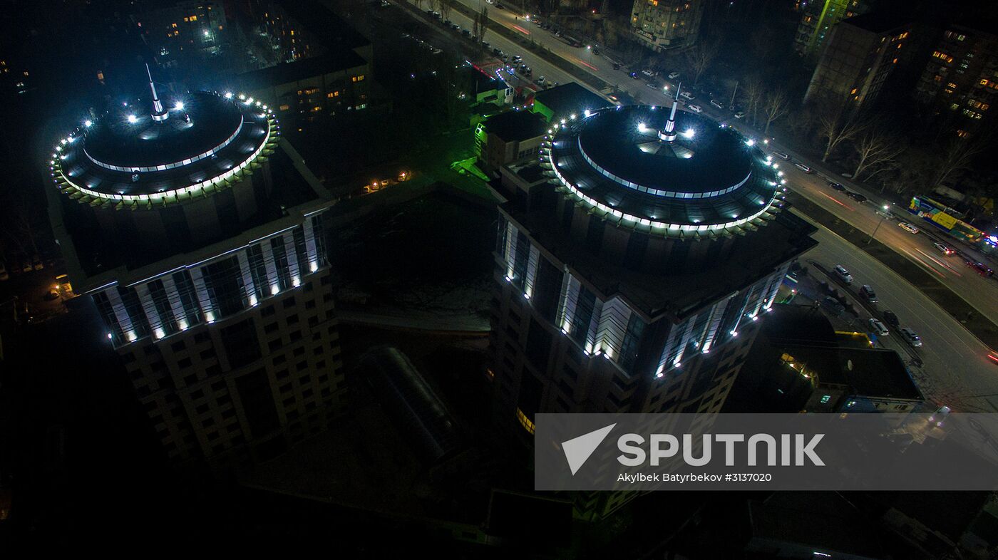Bishkek at night